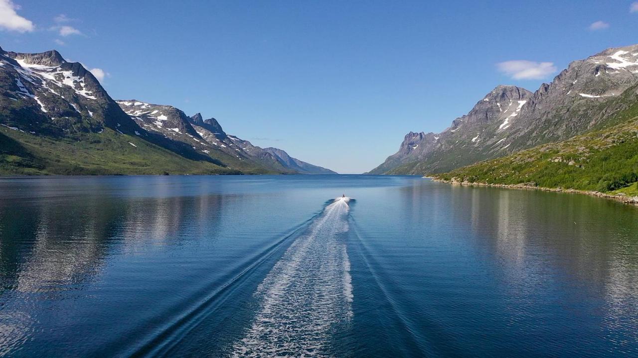 Ersfjordbotn Bryggeアパートホテル エクステリア 写真
